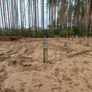 Фундаменты на забивных ЖБ сваях