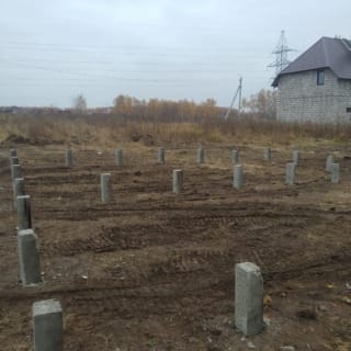 Фундаменты на забивных ЖБ сваях