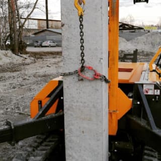 Фундаменты на забивных ЖБ сваях