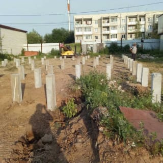 Фундаменты на забивных ЖБ сваях