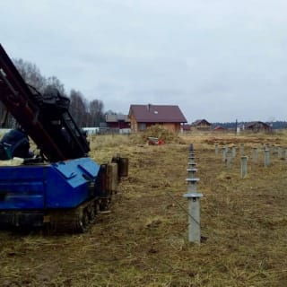 Фундаменты на забивных ЖБ сваях